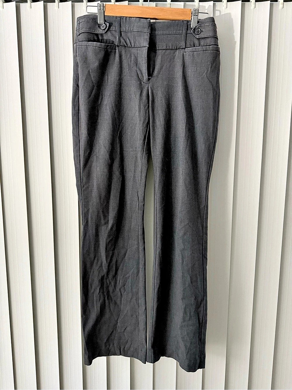 Candie's Marilyn Bootcut Dress Pants in Gray
